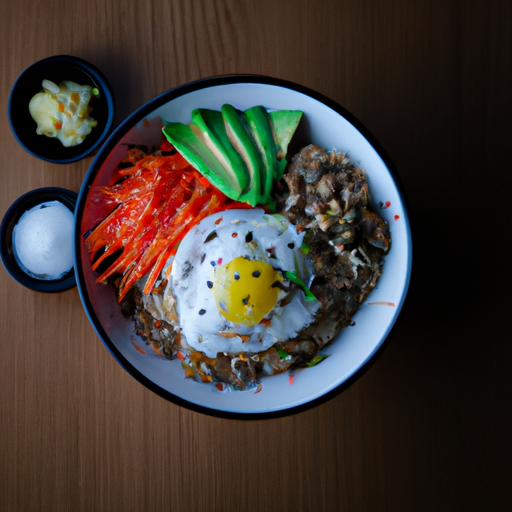 Bibimbap s hovězím masem