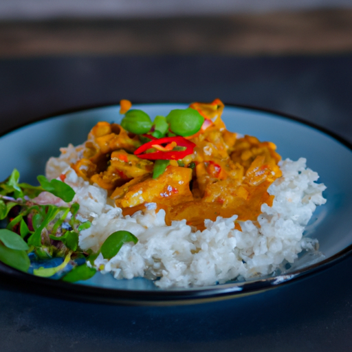 Tikka masala kuře s rýží